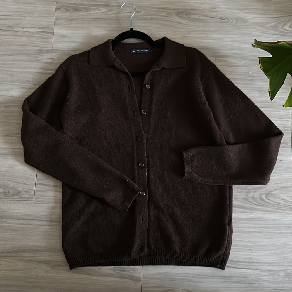 Brandy Melville Brown Cardigan